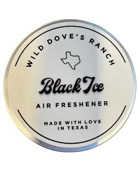 Wild Dove's Ranch Black Ice Air Freshener - Made in Texas